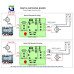 Digital Switching Board of 5VDC SPDT Relay Module with Optocoupler