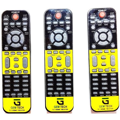 Pack of 3 Remote - for Normal Remote Kit-16x2 Display